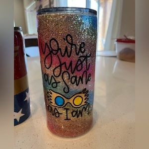 Luna love good quote tumbler